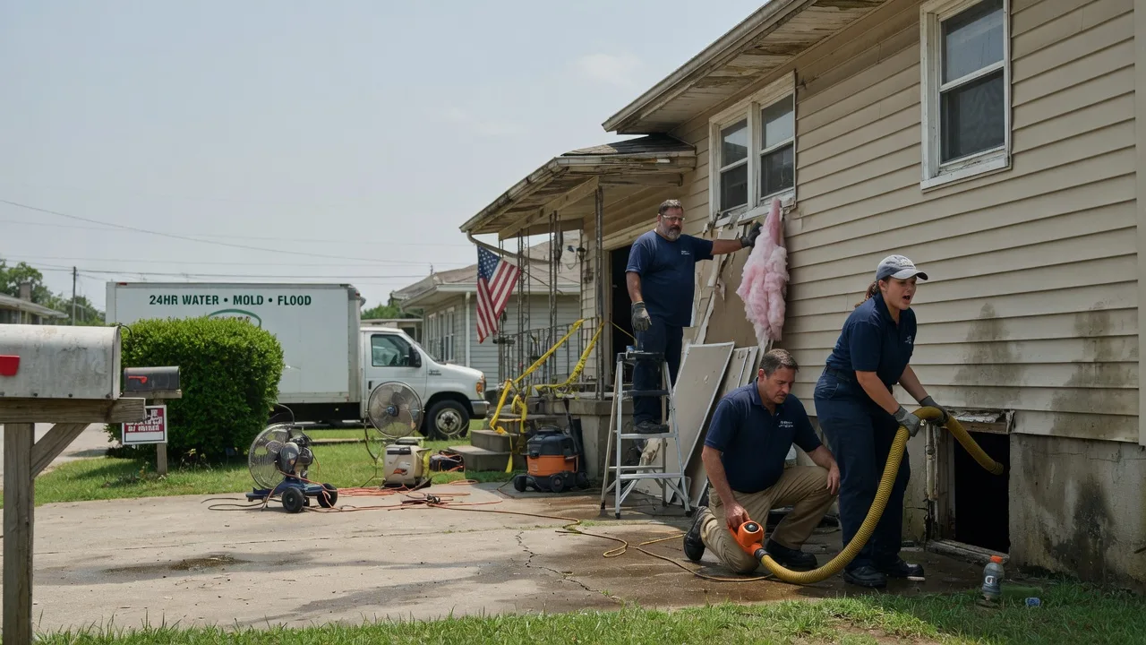 Water Damage Repair in Sunbury, NC near me